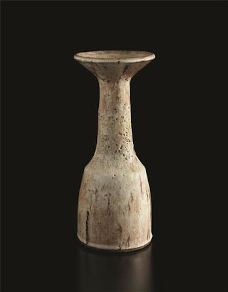 Tall vase by Lucie Rie