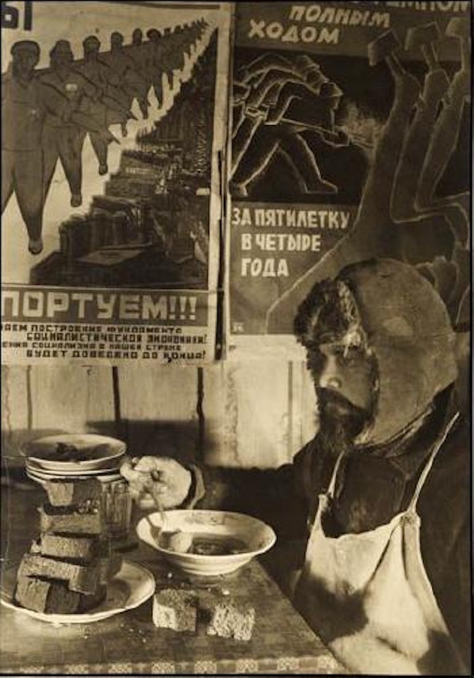Soviet worker by Margaret Bourke-White