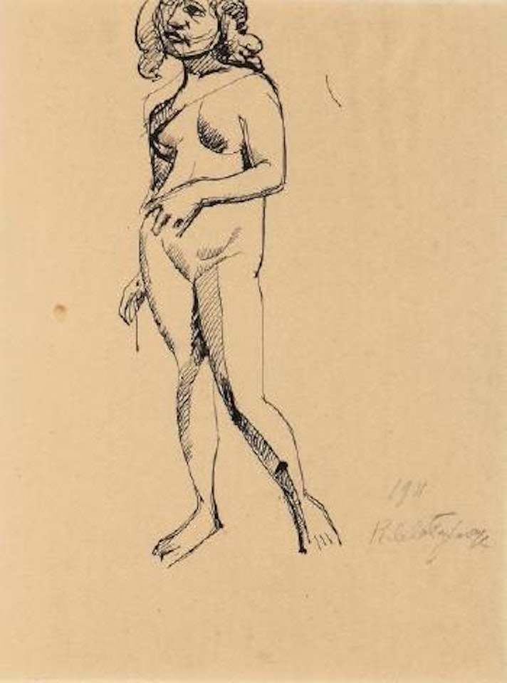 Nu féminin by Roger de la Fresnaye