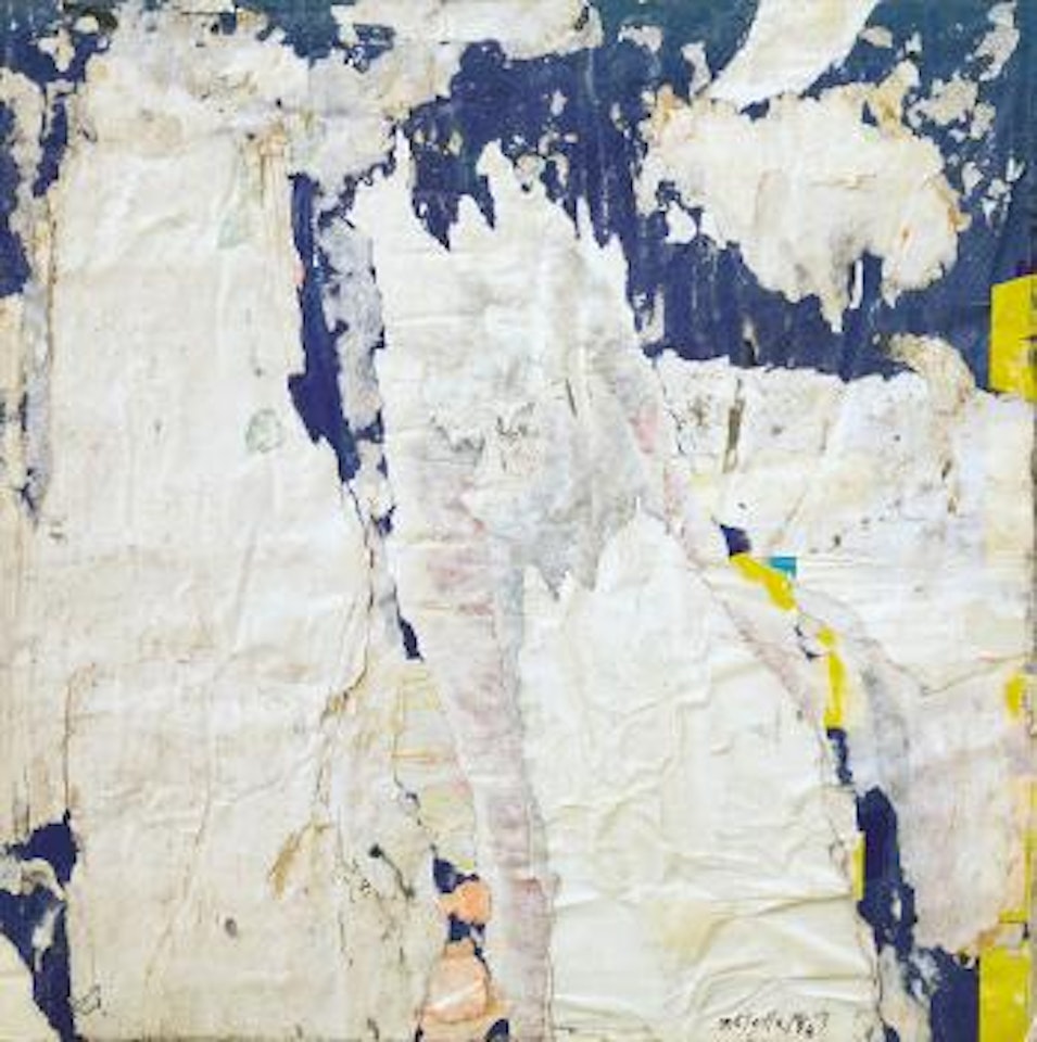 Una nuvola passeggera by Mimmo Rotella