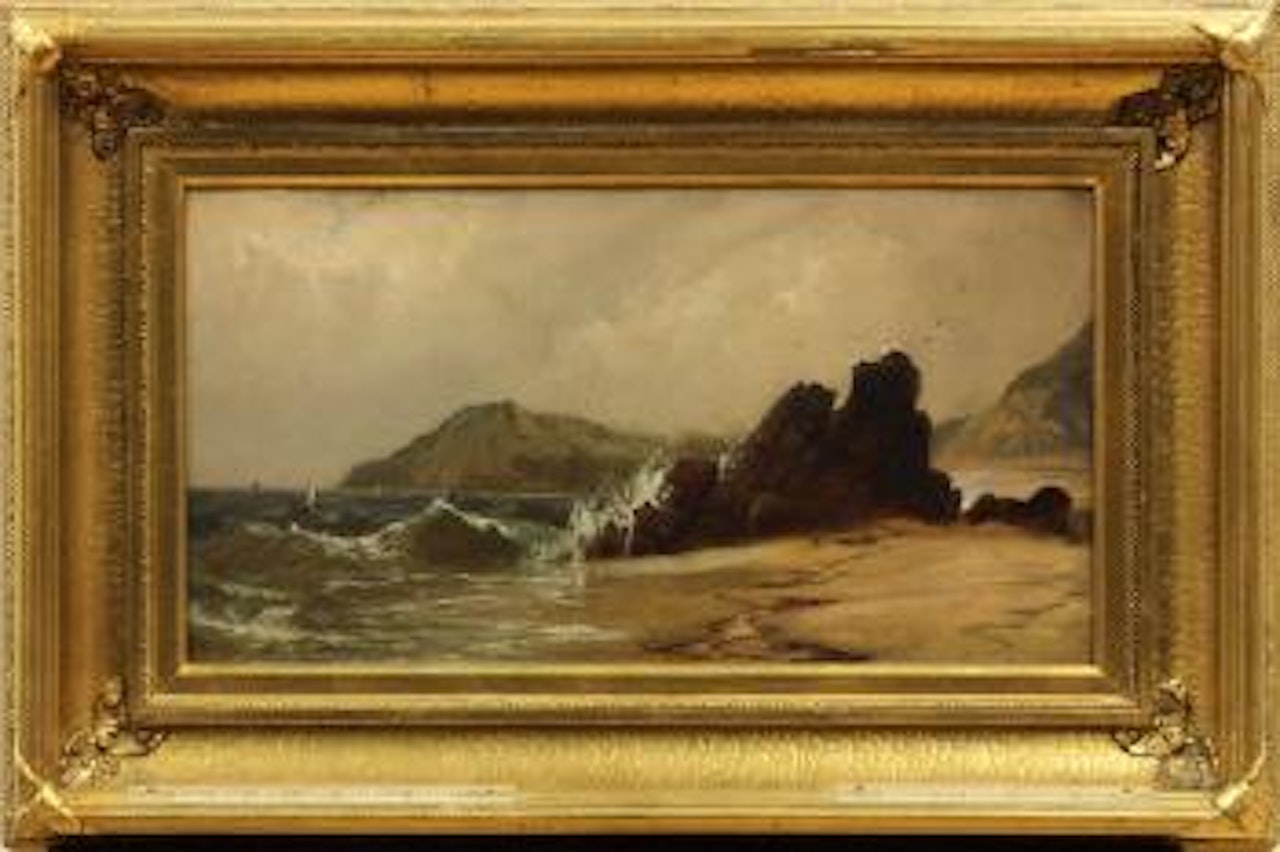 Rocky shoal by John Frederick Kensett