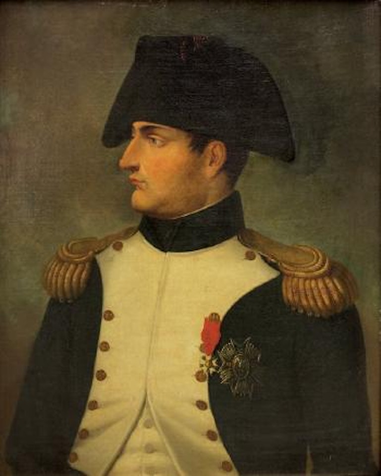 Napoleon wearing hat by François Gérard
