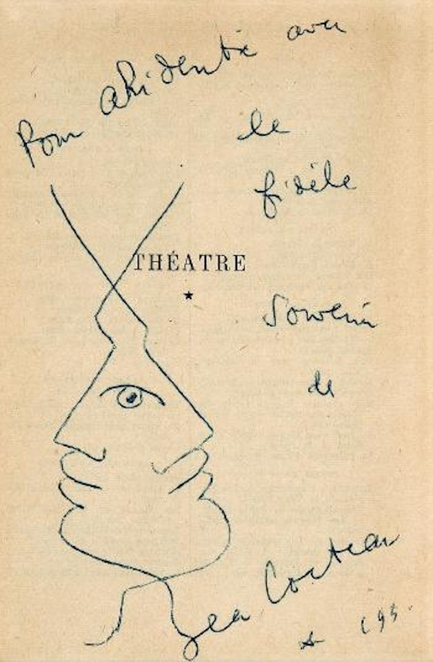 Haupt Des Orpheus by Jean Cocteau