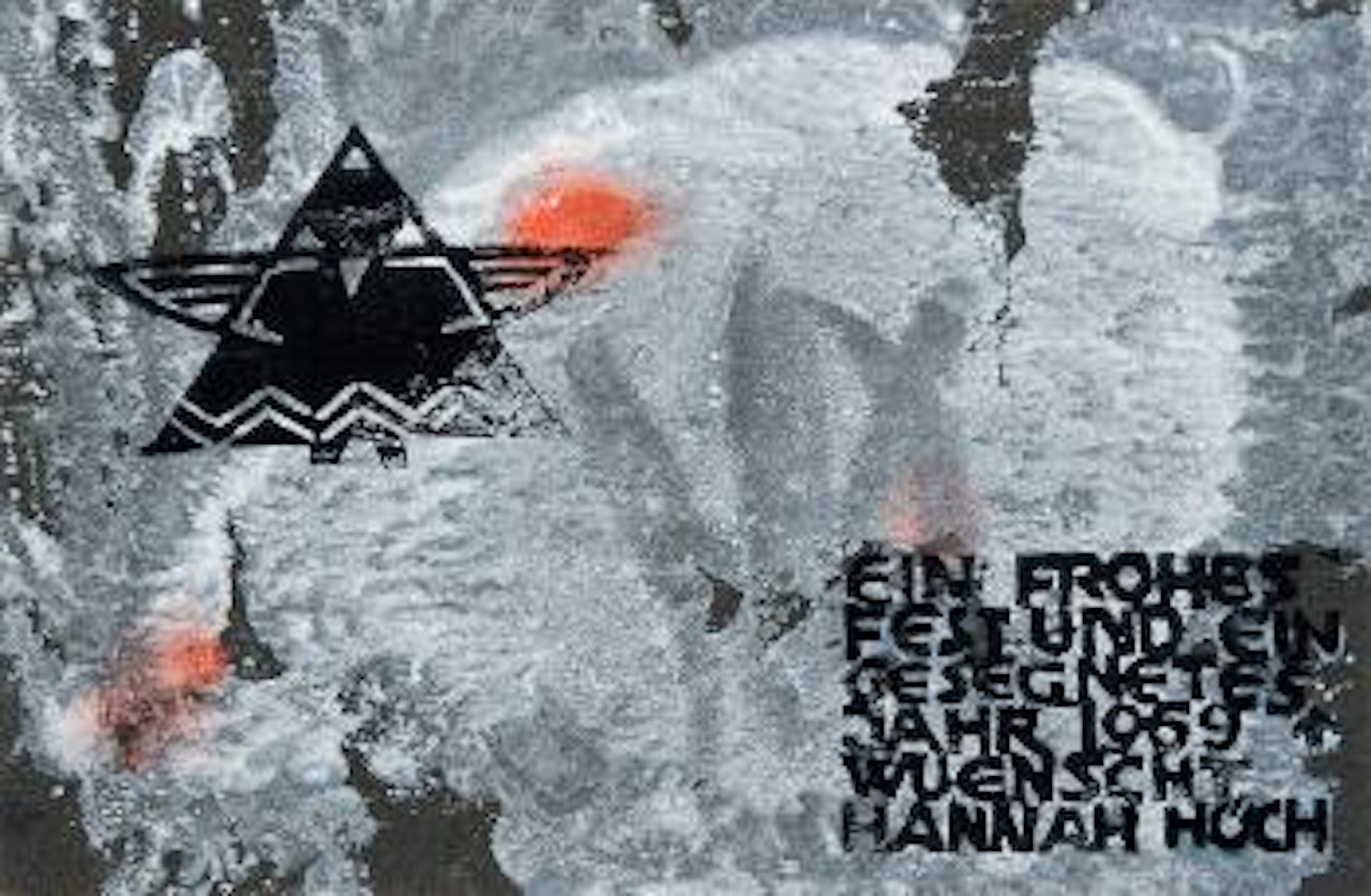 o.T. (Weihnachtskarte) by Hannah Höch