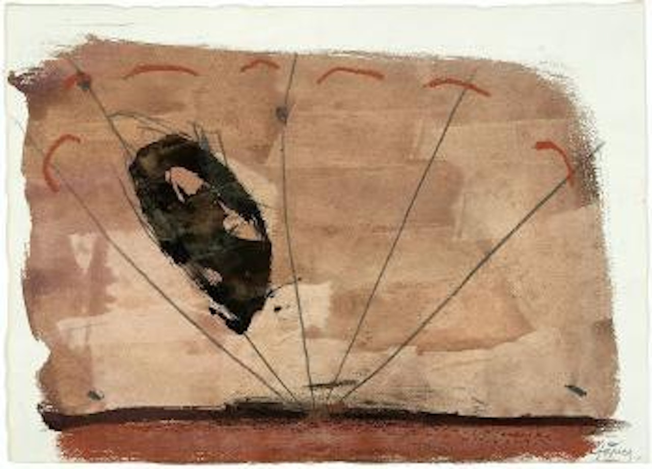 o.T. by Antoni Tapies