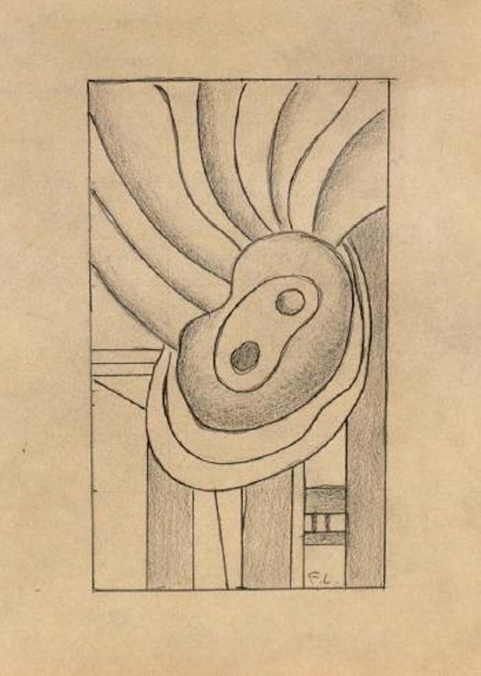 Composition murale by Fernand Leger