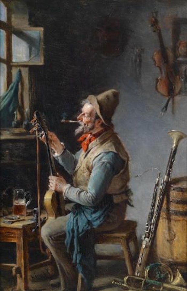 Ganz bei der Sache by Hermann Kern