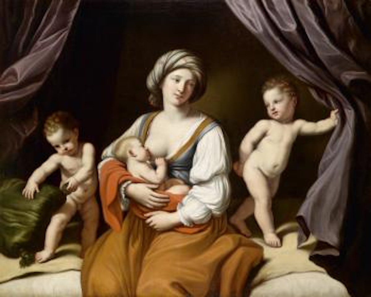 Charity by Guercino