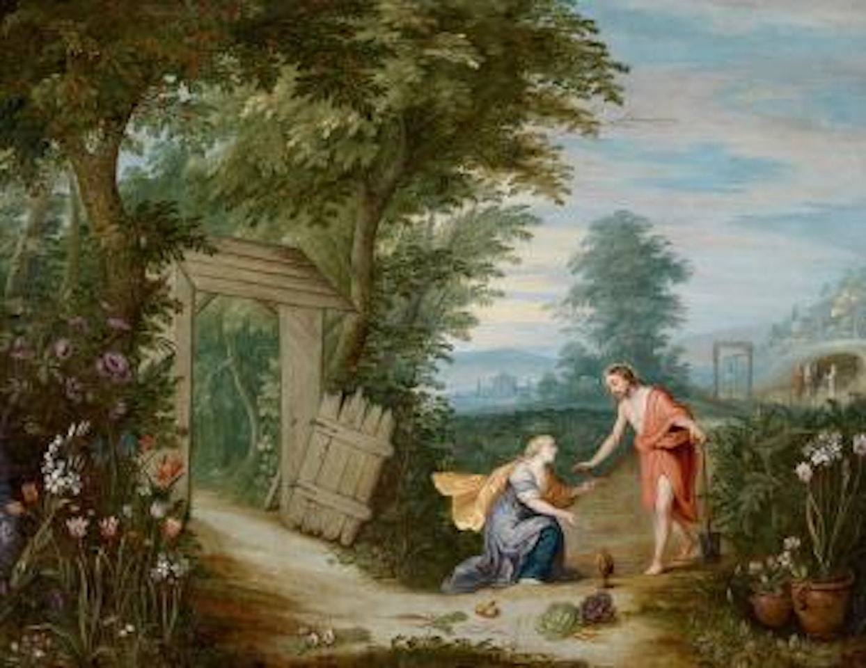 Noli me tangere by Jan Brueghel the Younger