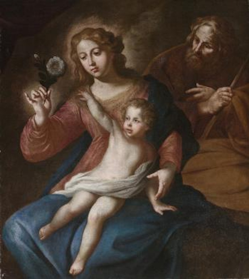 The Holy Family by Pietro Novelli