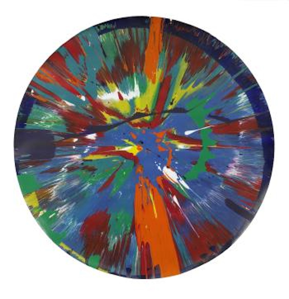 Beautiful For Brian and Jean painting by Damien Hirst