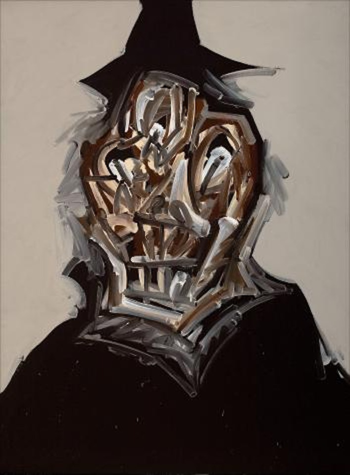 Retrato imaginario de Felipe II by Antonio Saura