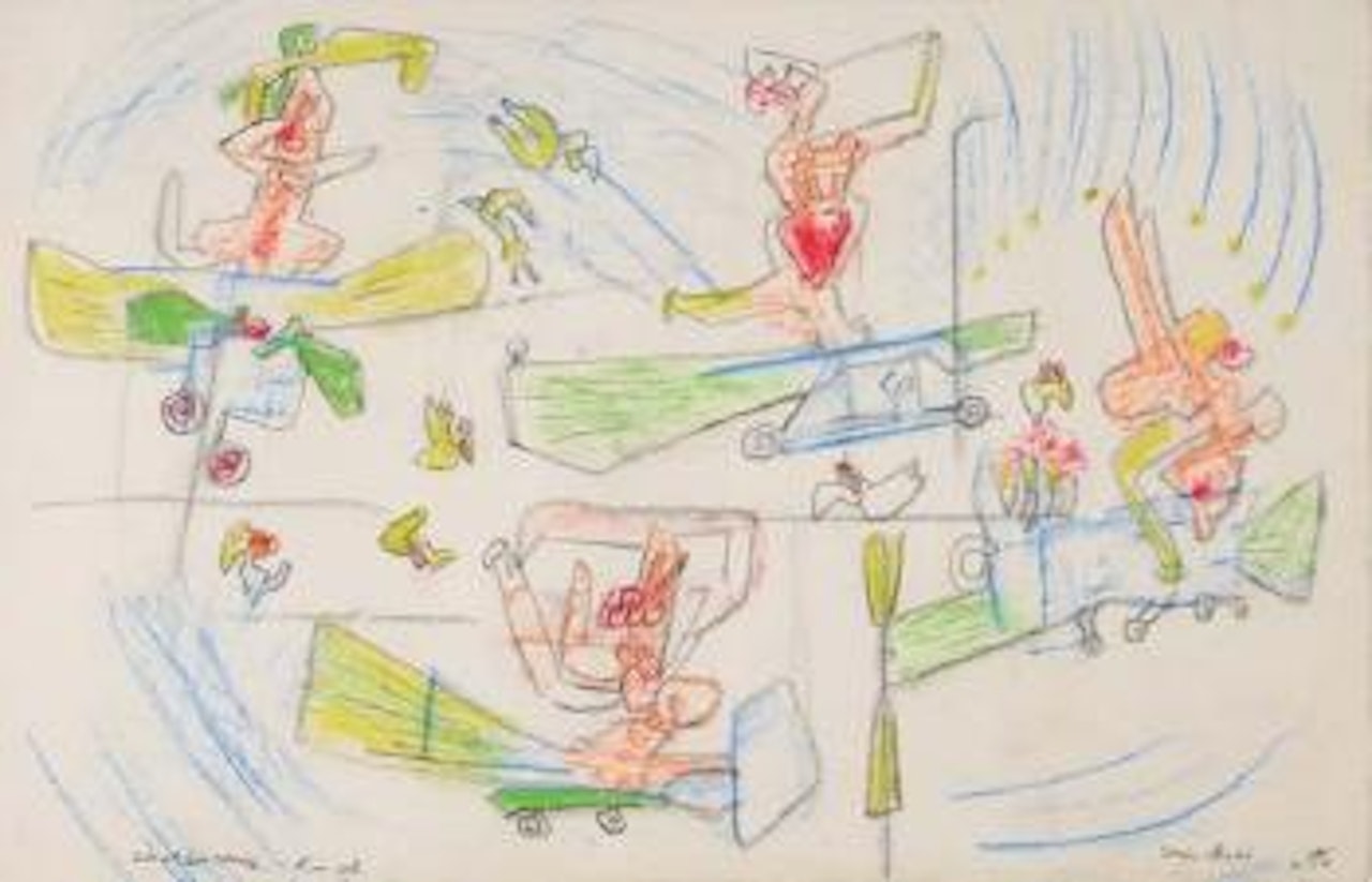 Sur et souvenir d'un vol by Roberto Matta