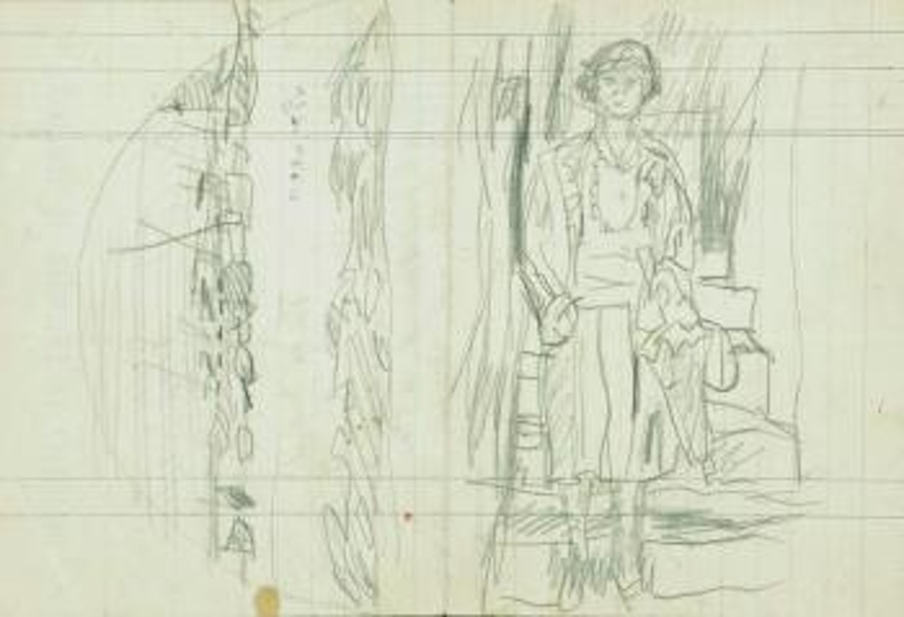 Étude de personnages et croquis by Pierre Bonnard