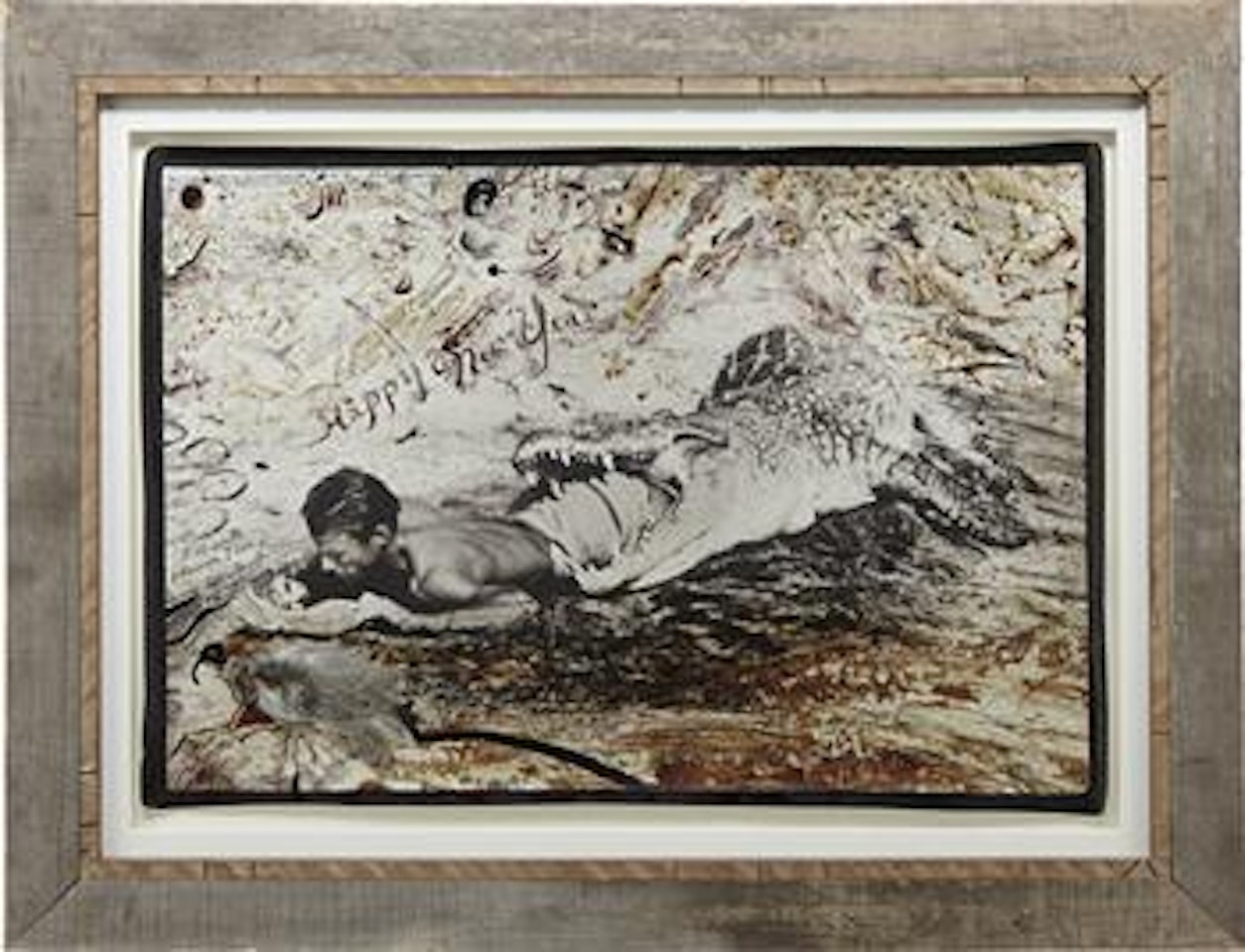 I'll Write Whenever I Can, Koobi Fora, Lake Rudolf, Kenya by Peter Beard