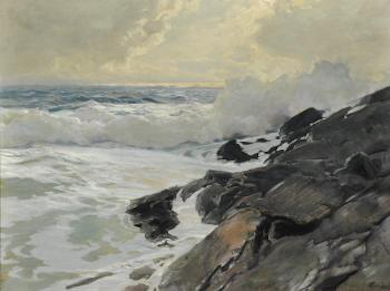Along the coast by Frederick Judd Waugh