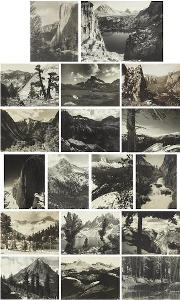 Parmelian Prints of the High Sierras by Ansel Adams