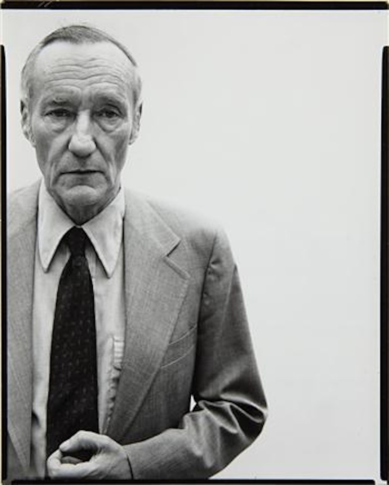 William Burroughs, writer, New York City, July 9, 1975 by Richard Avedon