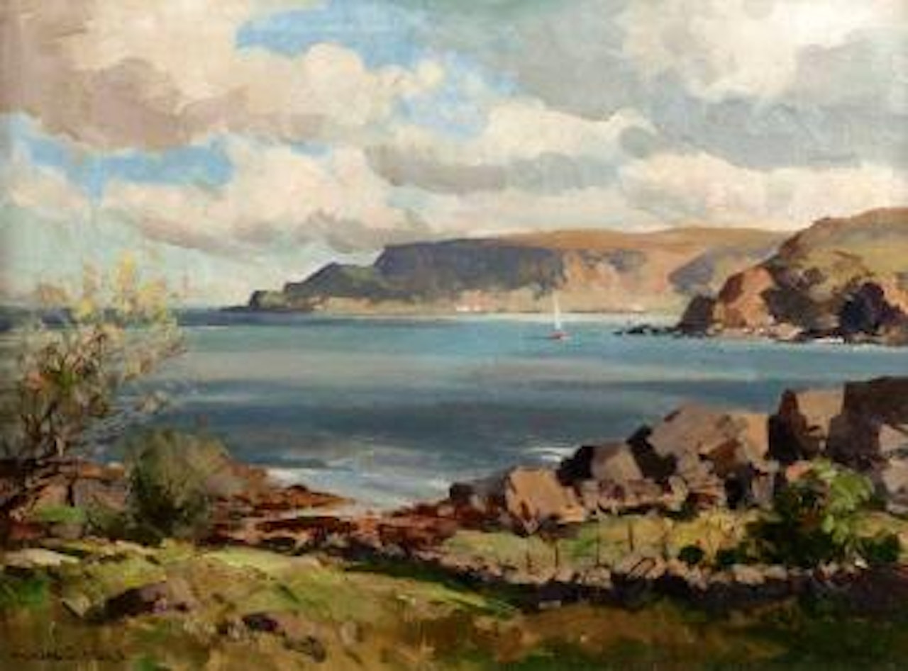 Garron Point from Cushendun by Maurice Canning Wilks