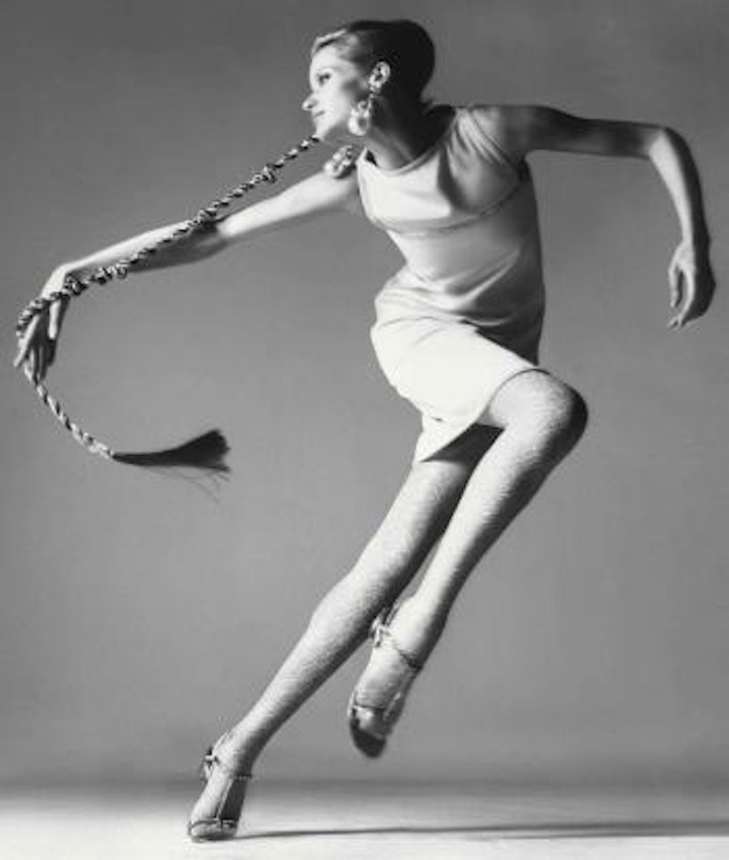Veruschka, Dress by Kimberly, New York studio, January 1967 by Richard Avedon