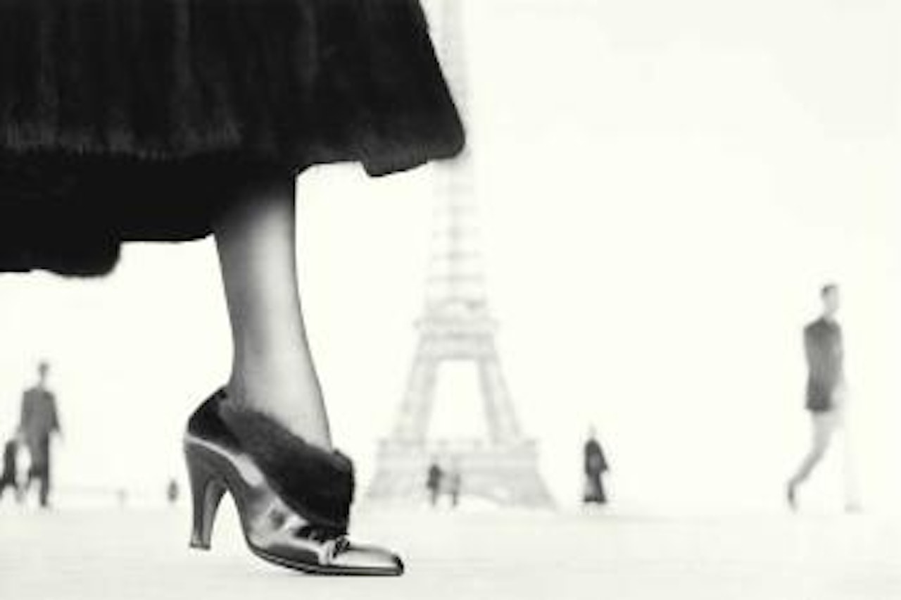 Shoe, Designed by Perugia, Place du Trocadéro, Paris, August 1948 by Richard Avedon