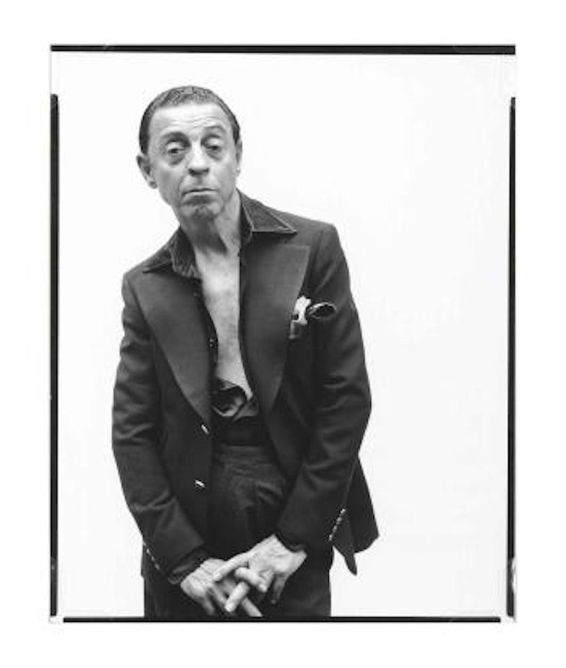 James Galanos, fashion designer, New York City, 8-10-75 by Richard Avedon