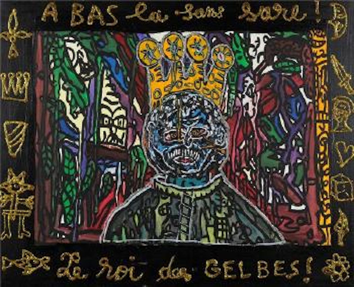 Le Roi des Gelbes by Robert Combas