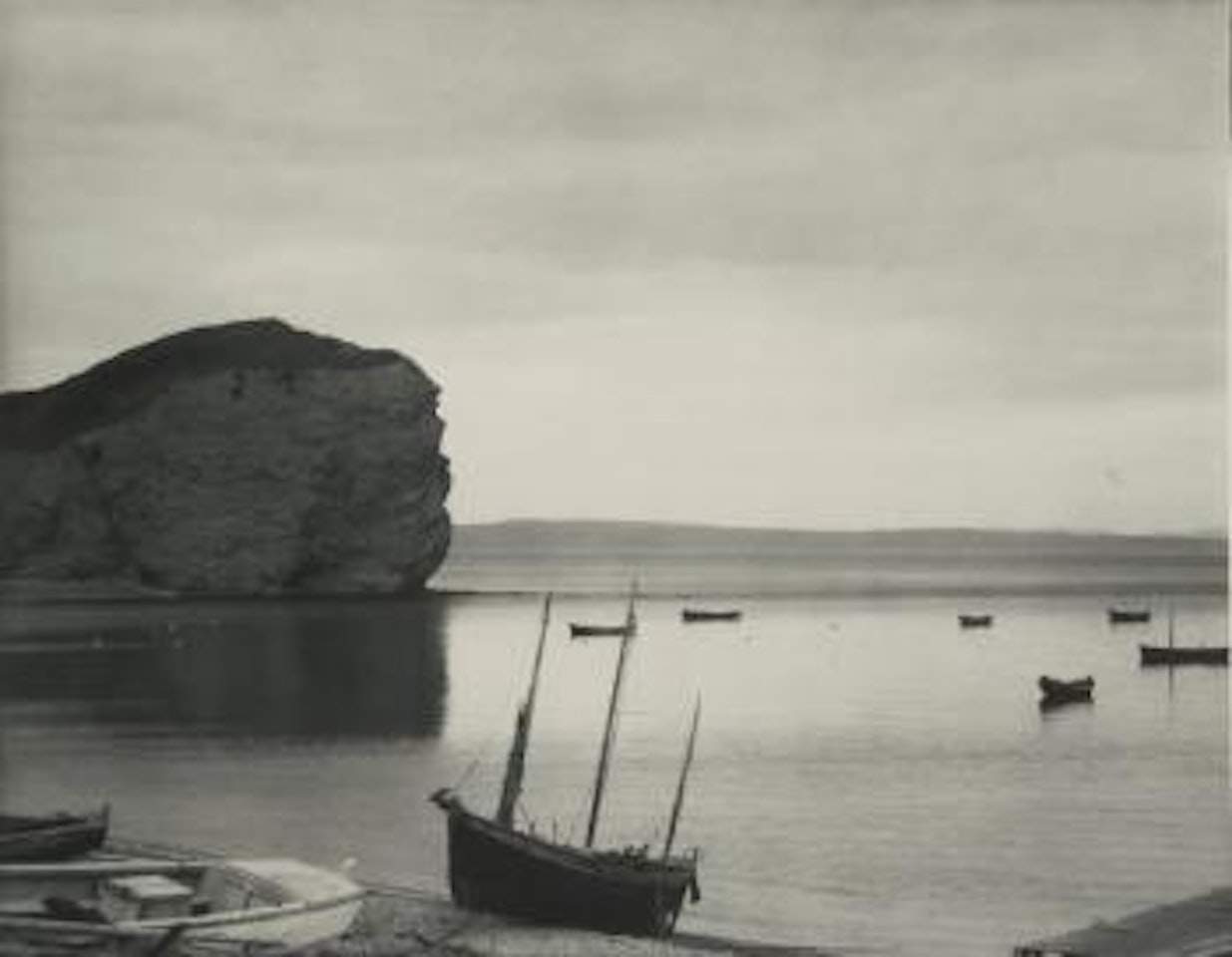 The Beach, Percé, Gaspé, Quebec by Paul Strand