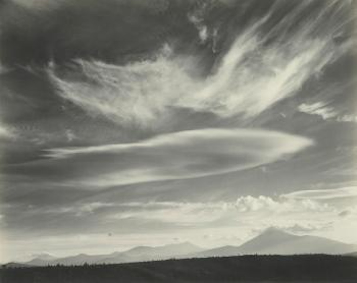 Clouds Over Mt. Lassen by Edward Weston