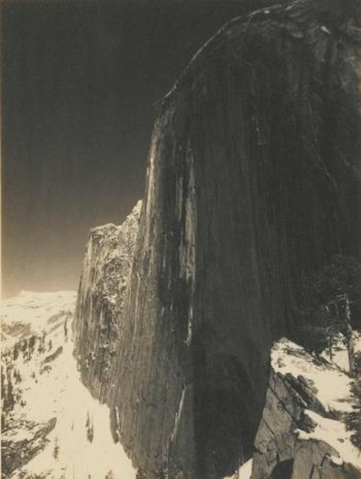 Monolith: The Face Of Half Dome, Yosemite Valley by Ansel Adams