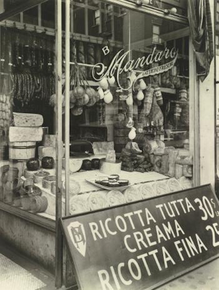 Cheese Store, 276 Bleecker Street by Berenice Abbott