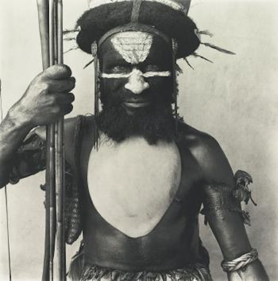 Tambul Warrior, New Guinea by Irving Penn