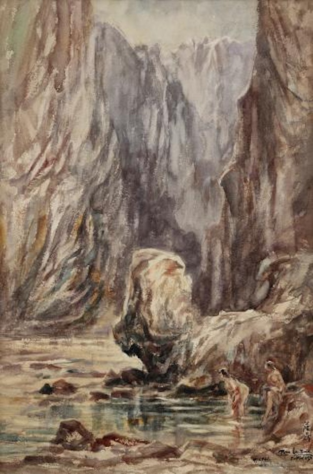 The Bathers by Ran In-Ting (Lan Yinding)