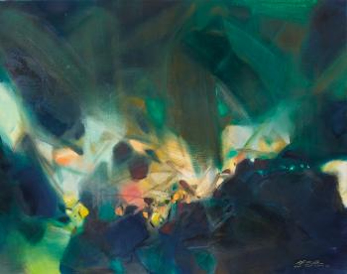 L'ineffable No.2 by Chu Teh-Chun