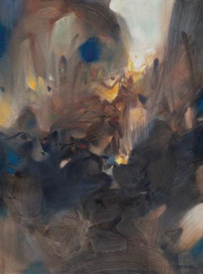 Vers Le Soir by Chu Teh-Chun