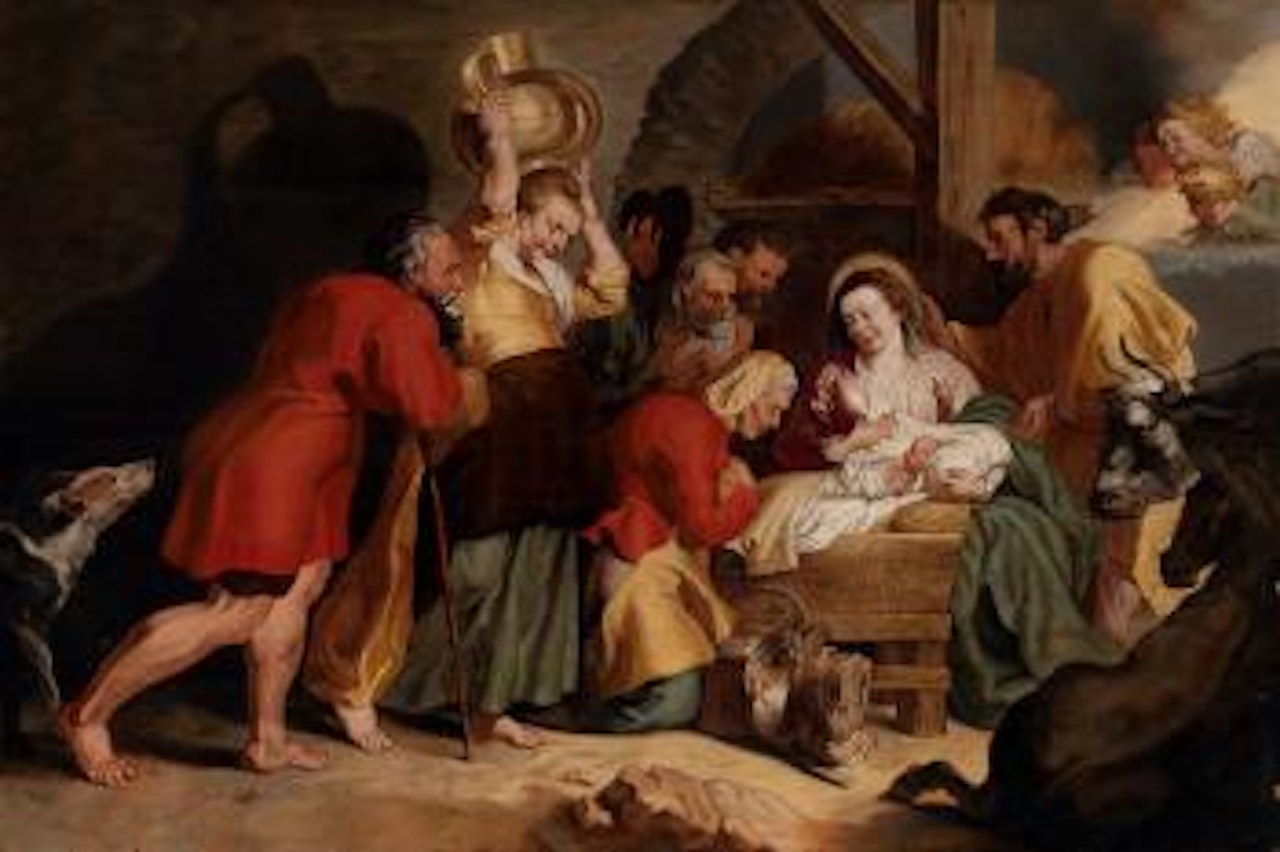 The Adoration of the Shepherds by Peter Paul Rubens