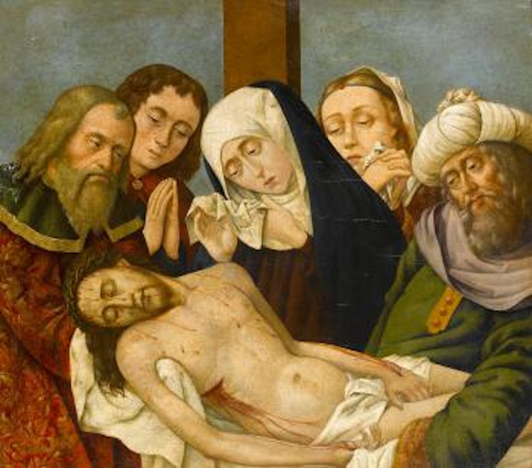 The Deposition by Hugo van der Goes