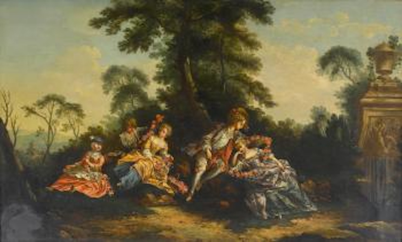 A Fete Champetre by German School