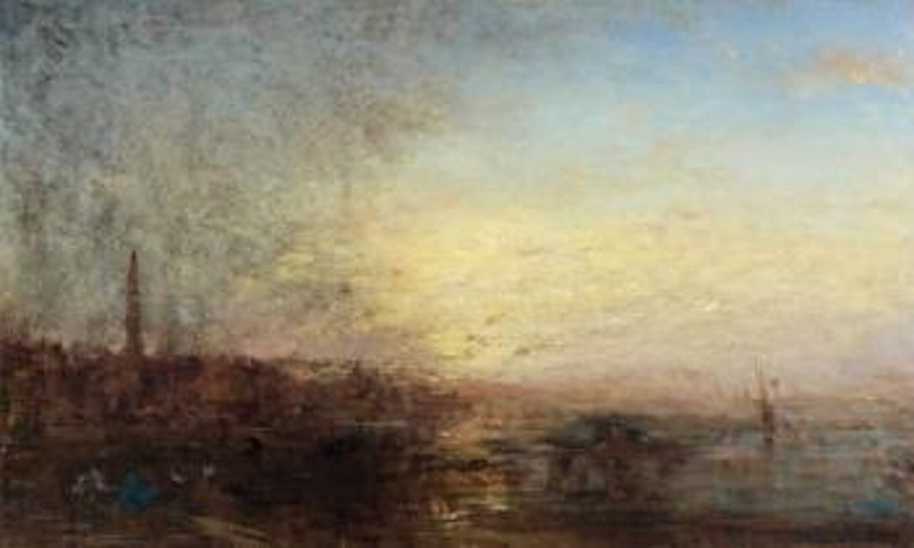 Vue de Venise by Félix Ziem