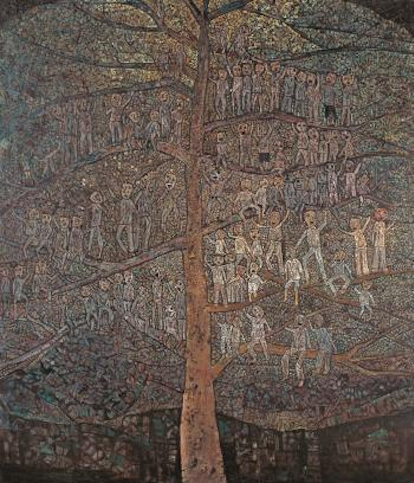 Menonton Sepak Bola - Watching Football by Haji Widayat