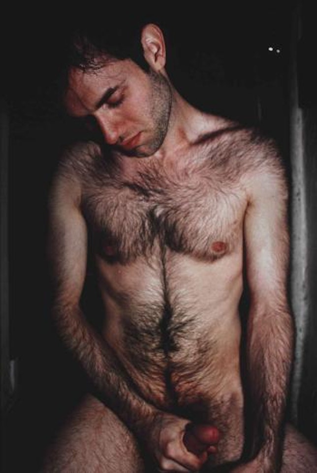 Bobby masturbating by Nan Goldin