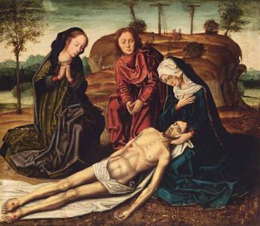 Beweinung Christi by Hugo van der Goes