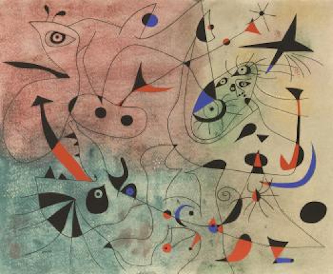 André Breton, Constellations (M. 261; C. bk. 58) by Joan Miró
