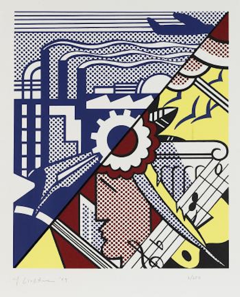 Industry and the Arts II (C. 86) by Roy Lichtenstein