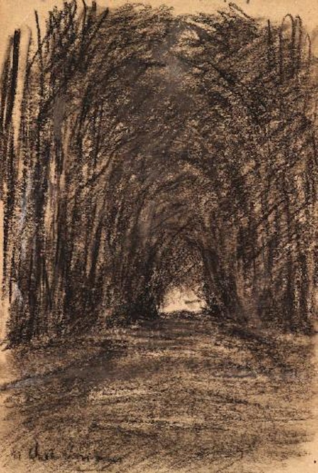 Waldweg by Max Liebermann