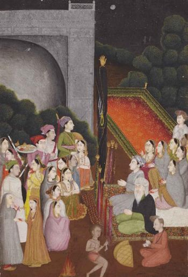 A Visit to a Guru by North Indian School