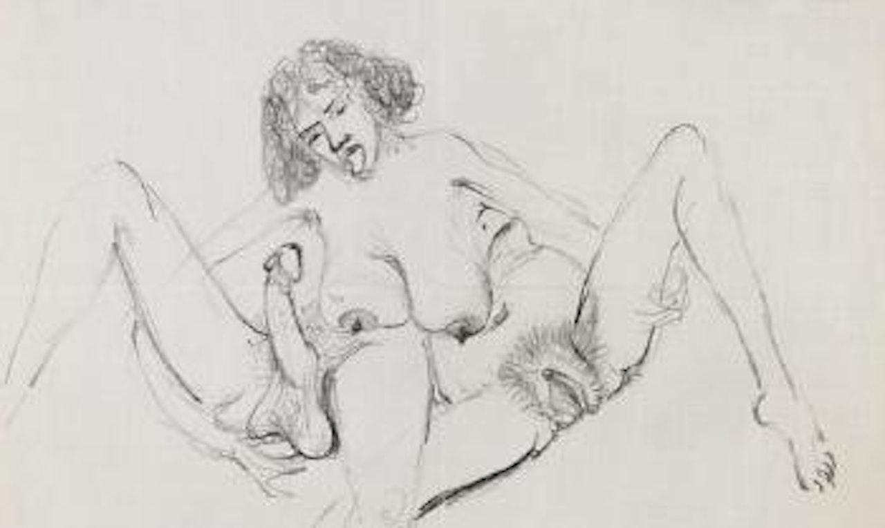 Erotische Szene by Otto Dix