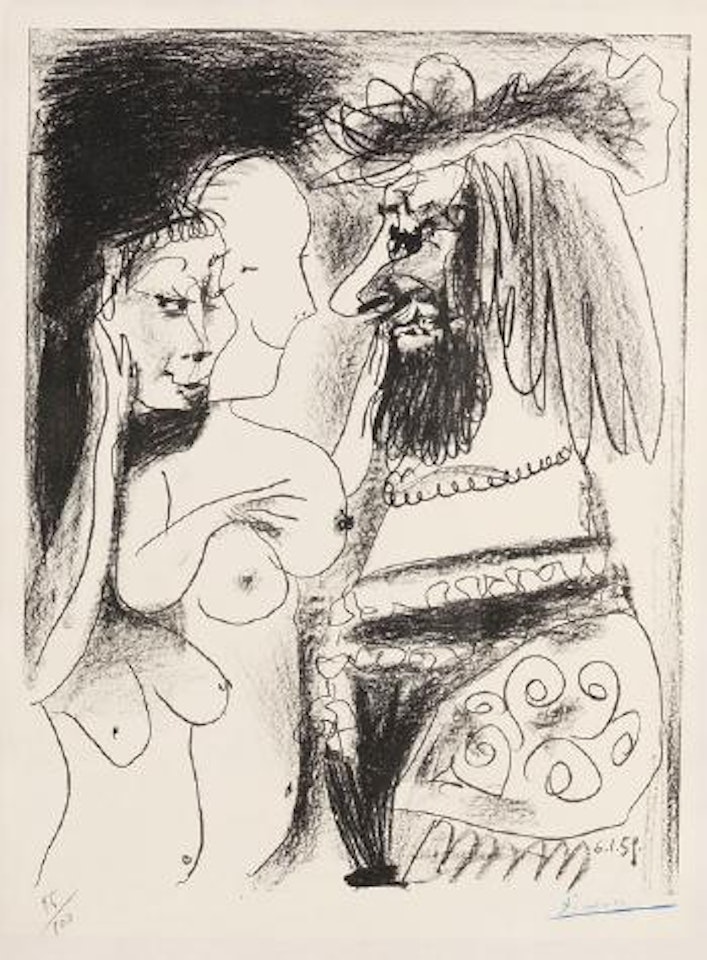 Le vieux roi by Pablo Picasso