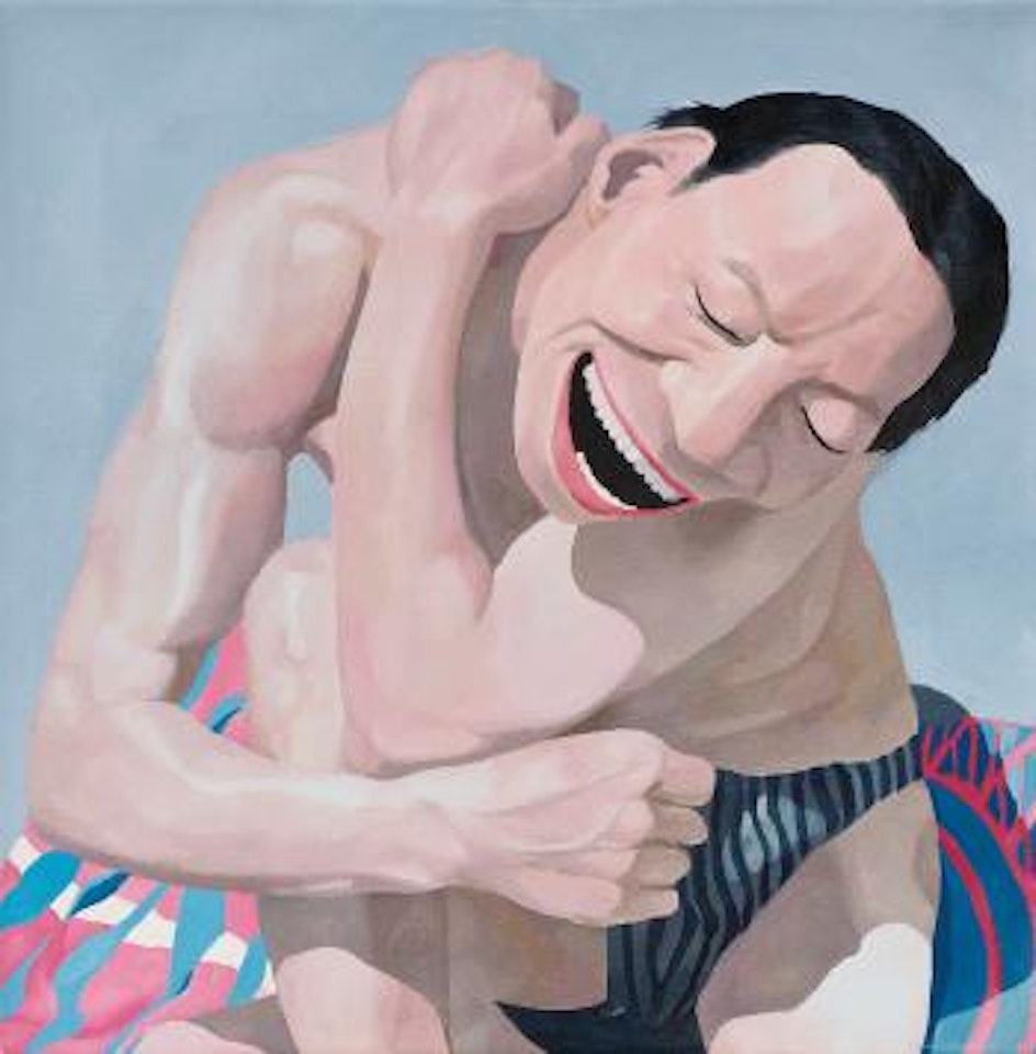 Untitled by Yue Minjun