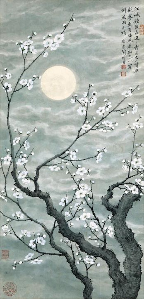 Plum Blossoms In The Moonlight by Lengyue Tao